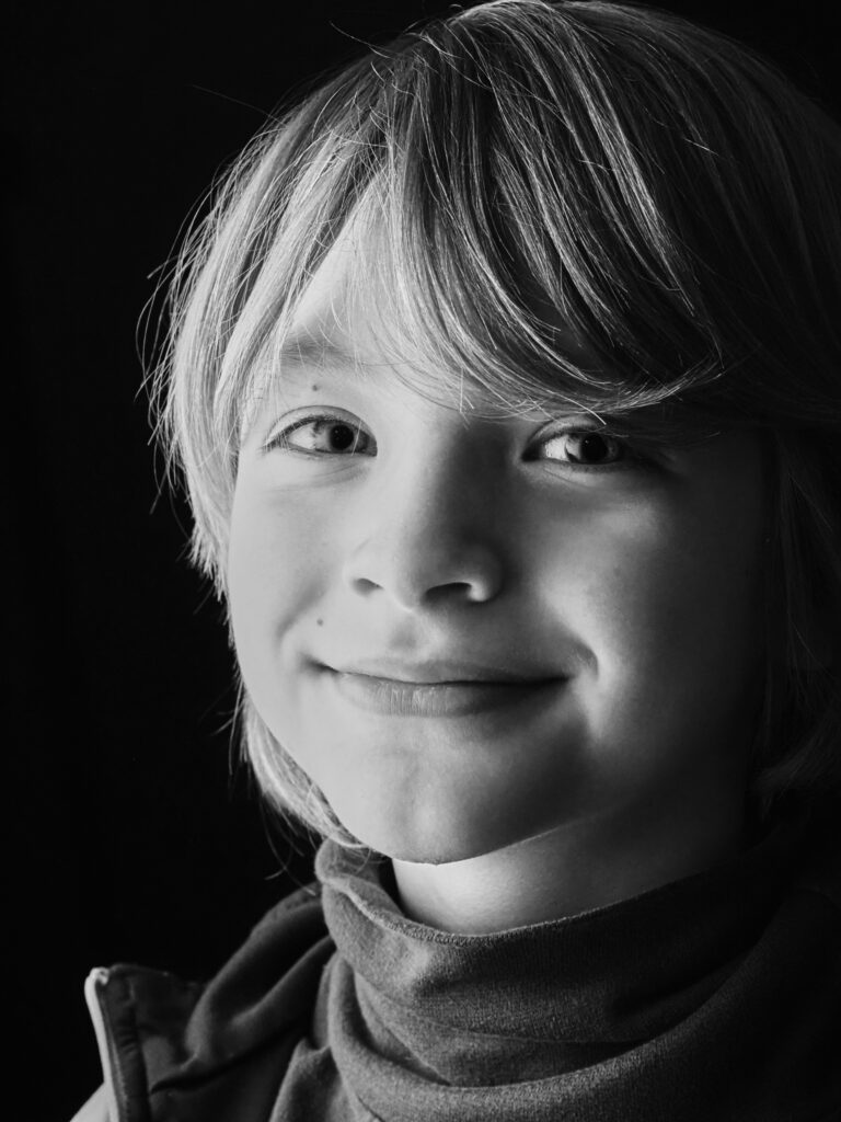 Gabriel portrait N&B